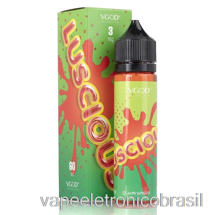 Vape Recarregável Luscious - Vgod E-líquido - 60ml 6mg